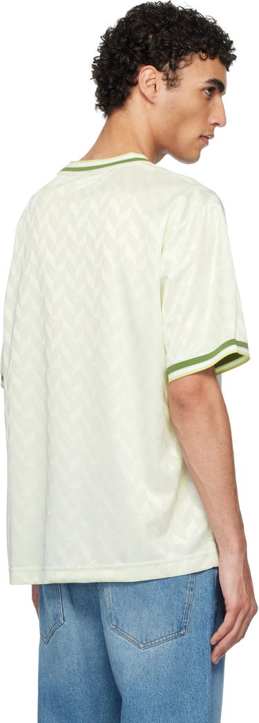 Tričko MAISON KITSUNÉ Maison Kitsuné Jacquard Flash Fox Oversize T-Shirt Béžová | OM00118KJ7021, 2
