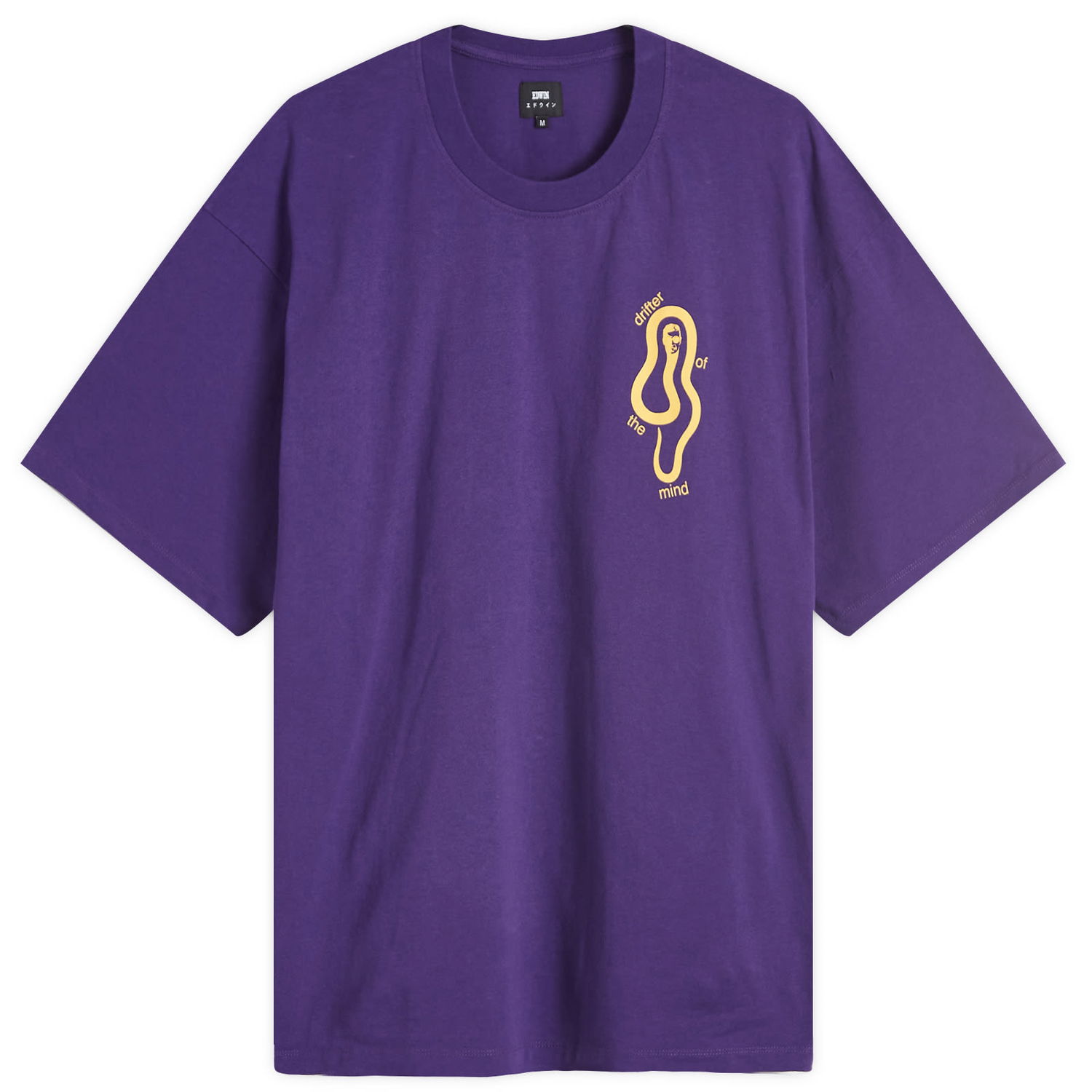 Tričko EDWIN Mind Drifter T-Shirt Fialová | I034167-2L267, 0
