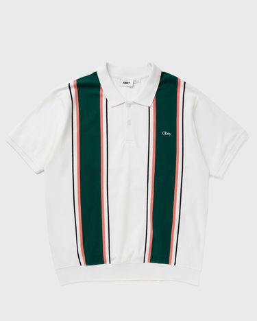 Polo tričko OBEY Ambrose Polo Biela | 131090086-WTM, 0