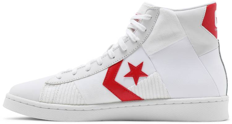 Tenisky a topánky Converse Pro Leather High "Summer Drip - White University Red" Biela | 170900C, 0
