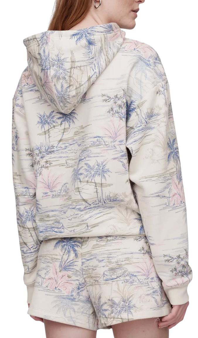 Mikina GAP Tropical Print Hooded Pullover Rôznofarebný | 463506-80, 1