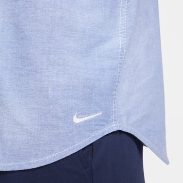 Košeľa Nike Life Long-Sleeve Oxford Button-Down Shirt Modrá | FN3125-101, 3