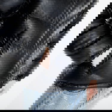 Prešívaná bunda Wasted Paris Skull Puffer M L Čierna | WP_000338, 3