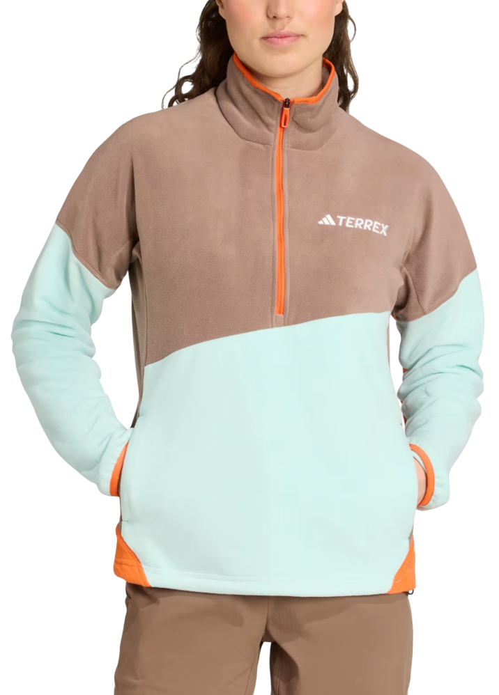Mikina adidas Performance Terrex Multi Climawarm Half-Zip Pullover Rôznofarebný | jn0940, 0