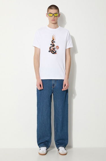 Tričko Maharishi Maharishi Original Dragon Graphic T-Shirt Biela | 5125.WHITE, 1