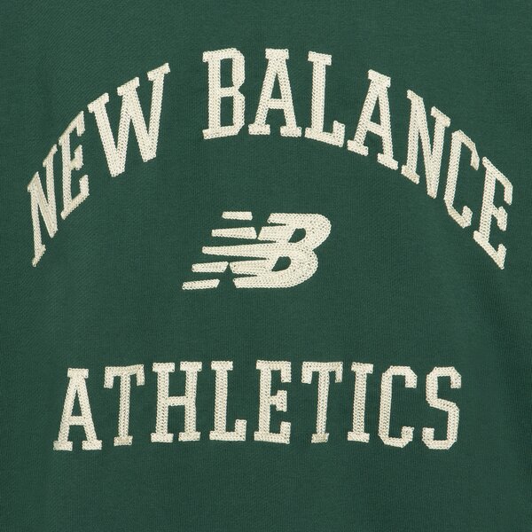 Mikina New Balance Athletics Varsity Crew Sweatshirt Zelené | MT33550NWG, 1