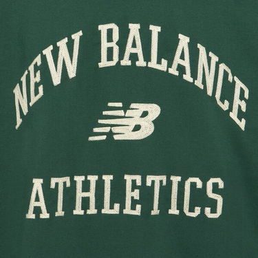 Mikina New Balance Athletics Varsity Crew Sweatshirt Zelené | MT33550NWG, 1