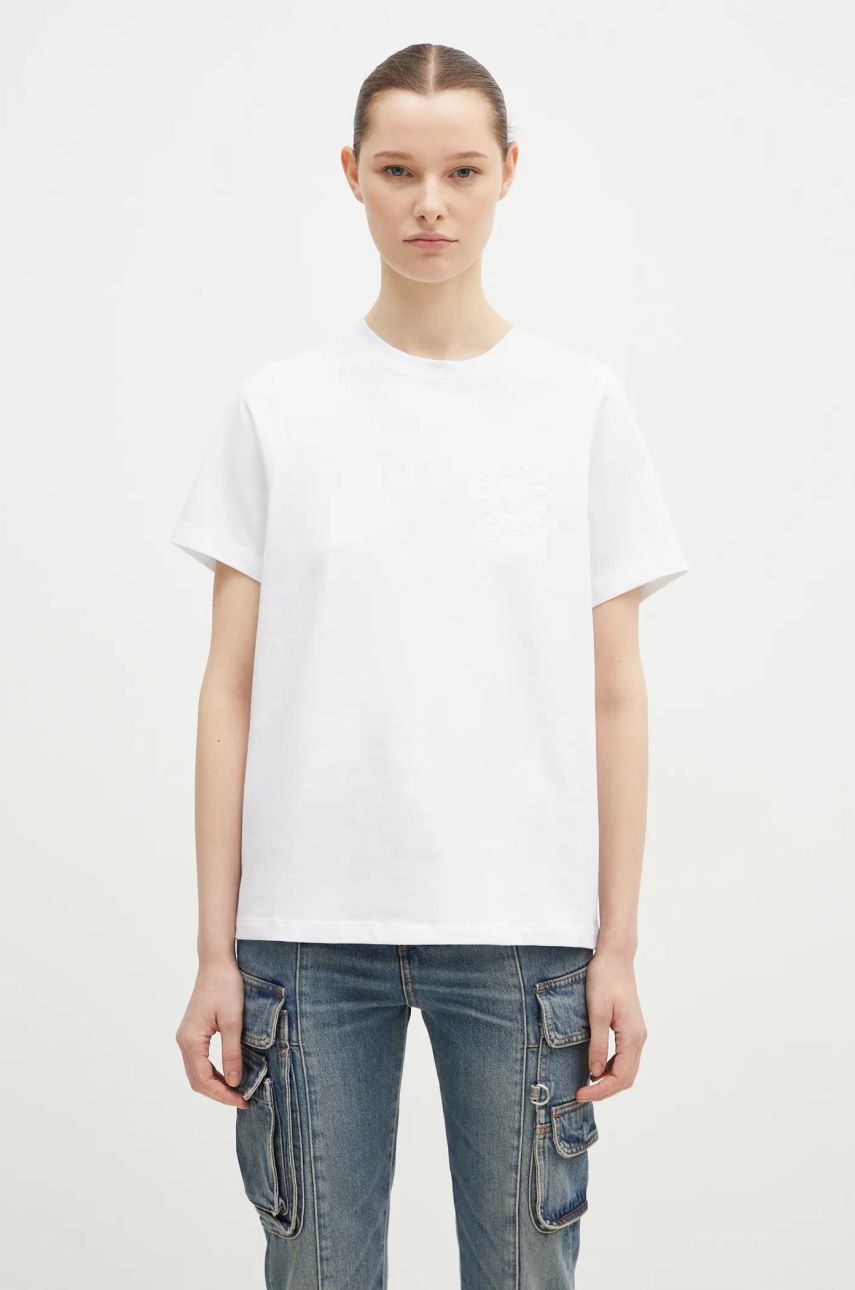 Tričko Fiorucci White Cotton T-Shirt Biela | W01FPTSH101CJ01WH06, 0