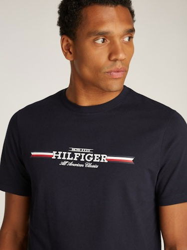 Tričko Tommy Hilfiger S/S T-Shirt Modrá | MW0MW36480DW5, 2
