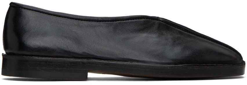 Tenisky a topánky LEMAIRE LEMAIRE Flat Piped Slippers Čierna | FO0006 LL0023, 0
