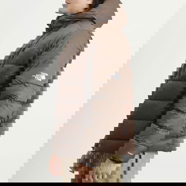 Prešívaná bunda The North Face HKE Kalix Grid Pattern Down Hooded Jacket Hnedá | NF0A8D1Y1OI, 5