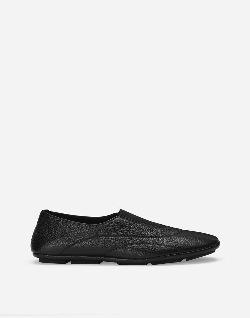 Doplnky Dolce & Gabbana Dolce & Gabbana Deerskin Slippers Čierna | A50608A803480999