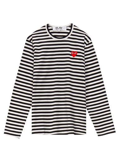 Tričko Comme des Garçons PLAY Striped T-Shirt Rôznofarebný | P1T164 1