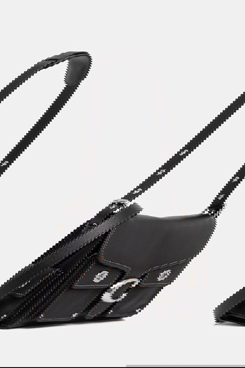 Taška cez rameno Coach Coach Cargo Turnlock Soft Tabby Shoulder Bag Čierna | CU124, 1