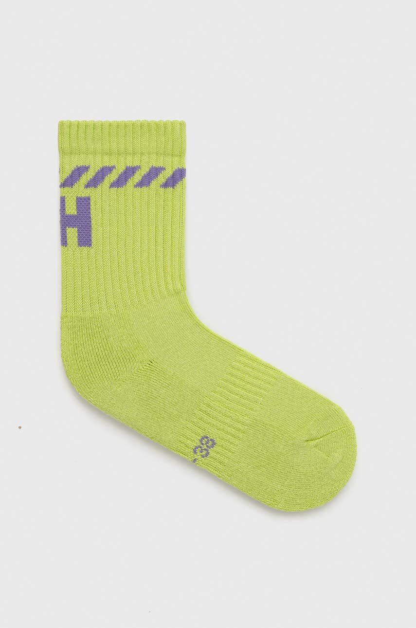 Ponožky Helly Hansen Cotton Sports Sock 3-pack Zelené | 67479, 0