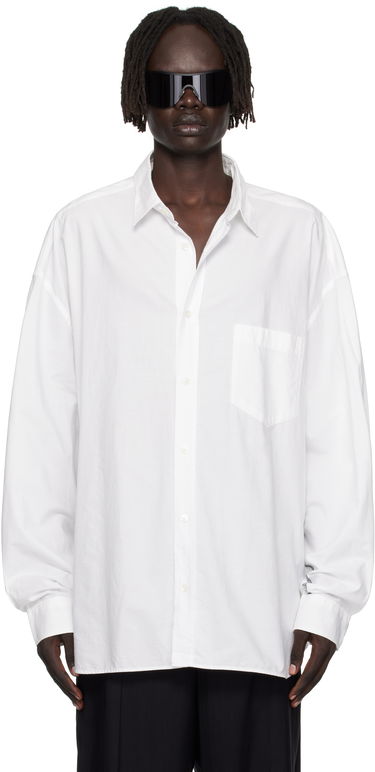 Košeľa Acne Studios Acne Studios Button-Up Shirt Biela | BB0643-, 0