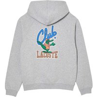 Mikina Lacoste PRINTED HOODY Šedá | SH1532-00-CCA, 0