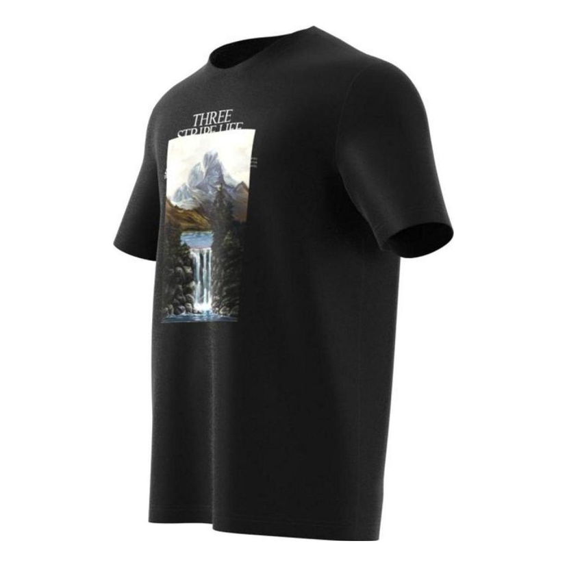 Tričko adidas Originals Mountain Graphic T-Shirt Čierna | GN6852