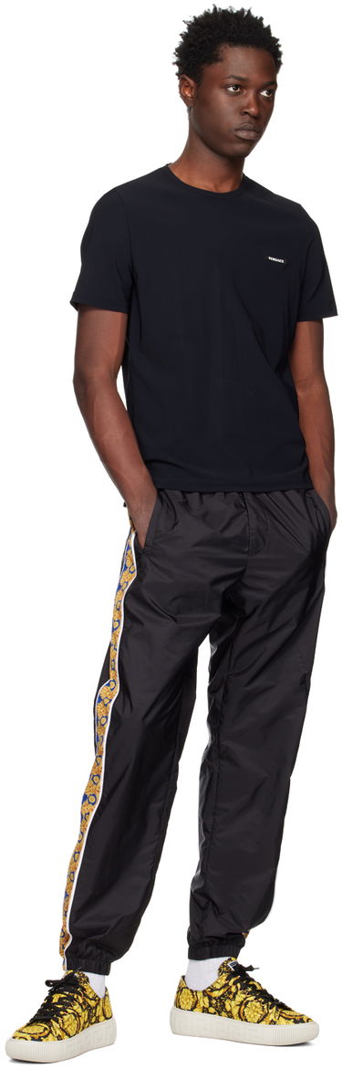 Tričko Versace Versace Patch T-Shirt Čierna | 1008151 1A05634, 3