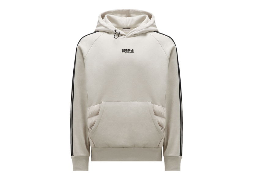 Mikina Moncler adidas Originals x Fleece Hoodie Biela | I209S8G00004M2292265 / IJ8324