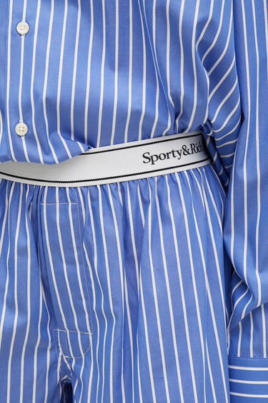 Šortky Sporty & Rich Sporty & Rich Serif Logo Boxer Shorts Modrá | SH015512314ST61, 3