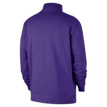 Mikina Nike Nike NBA Los Angeles Lakers Club Courtside Half-Zip Top Fialová | FZ7493-504, 2