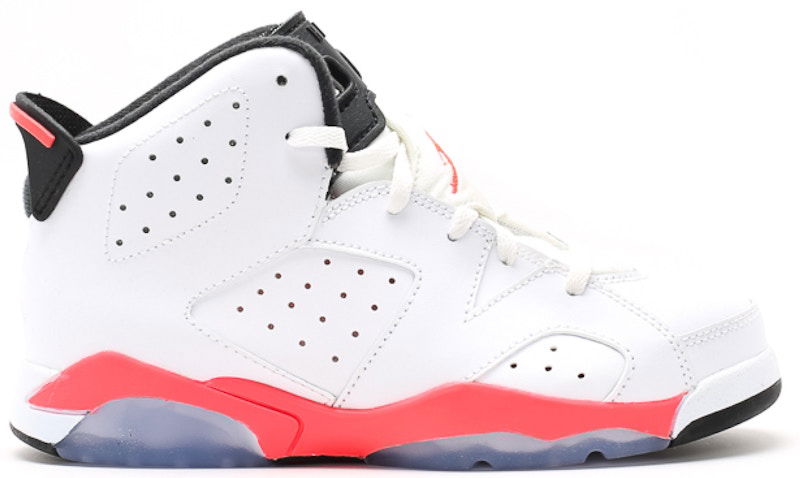 Tenisky a topánky Jordan Air Jordan 6 Retro Infrared (2014) (PS) Biela | 384666-123