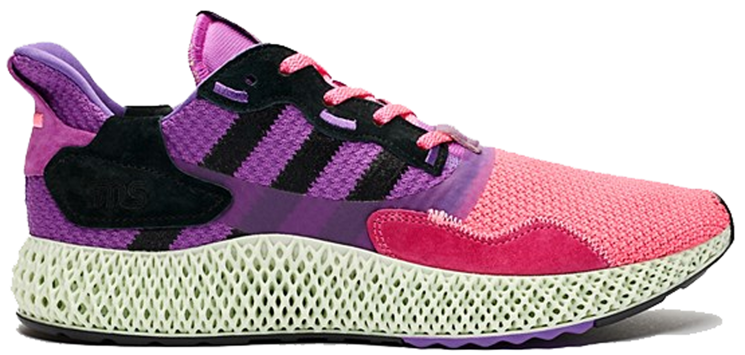 Tenisky a topánky adidas Originals ZX 4000 4D SNS Los Angeles Sunset Fialová | FV5525, 0
