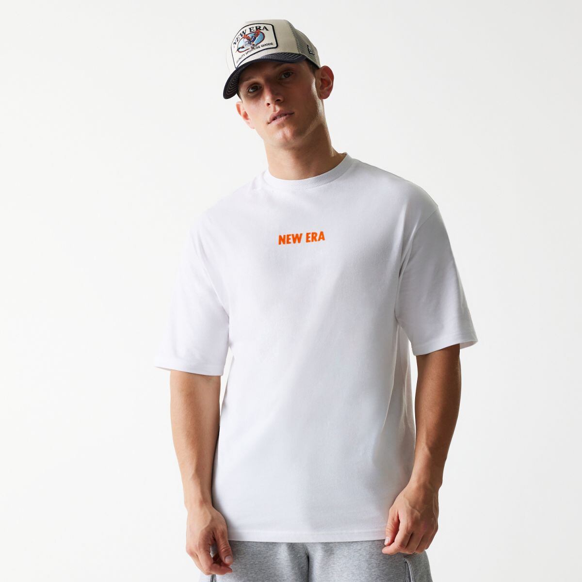 Tričko New Era New Era Finest Graphic Tee Biela | 60684381, 0