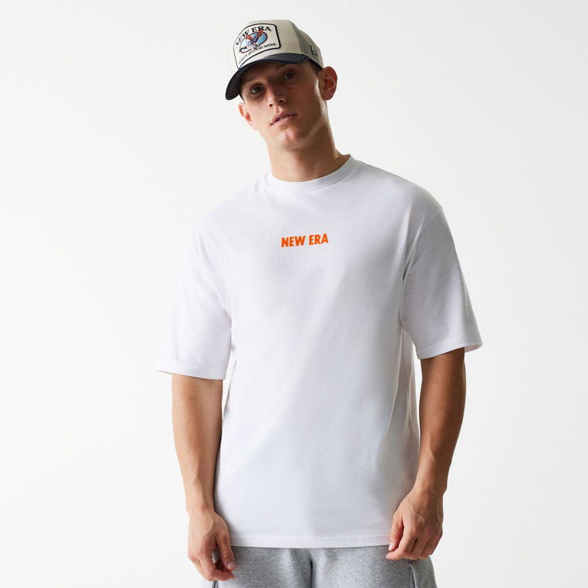 Tričko New Era New Era Finest Graphic Tee Biela | 60684381