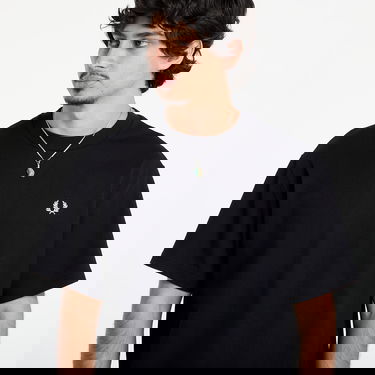 Tričko Fred Perry Relaxed T-Shirt Čierna | M8710 102, 1