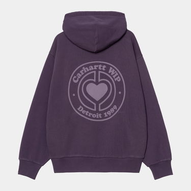 Mikina Carhartt WIP Carhartt WIP Women's Modality Hoodie Fialová | I035520_12, 1