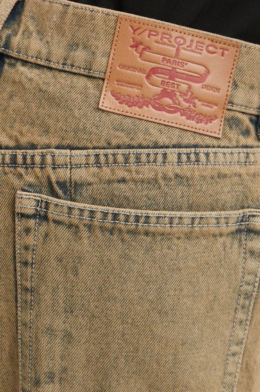 Džínsy Y/PROJECT Blue Banana Jeans Modrá | 207PA004, 4