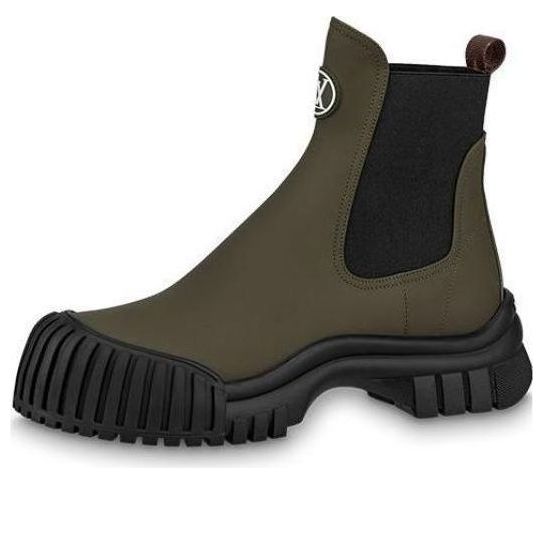 Tenisky a topánky Louis Vuitton Louis Vuitton Ruby Flat Ankle Boots Zelené | 1ABUIG