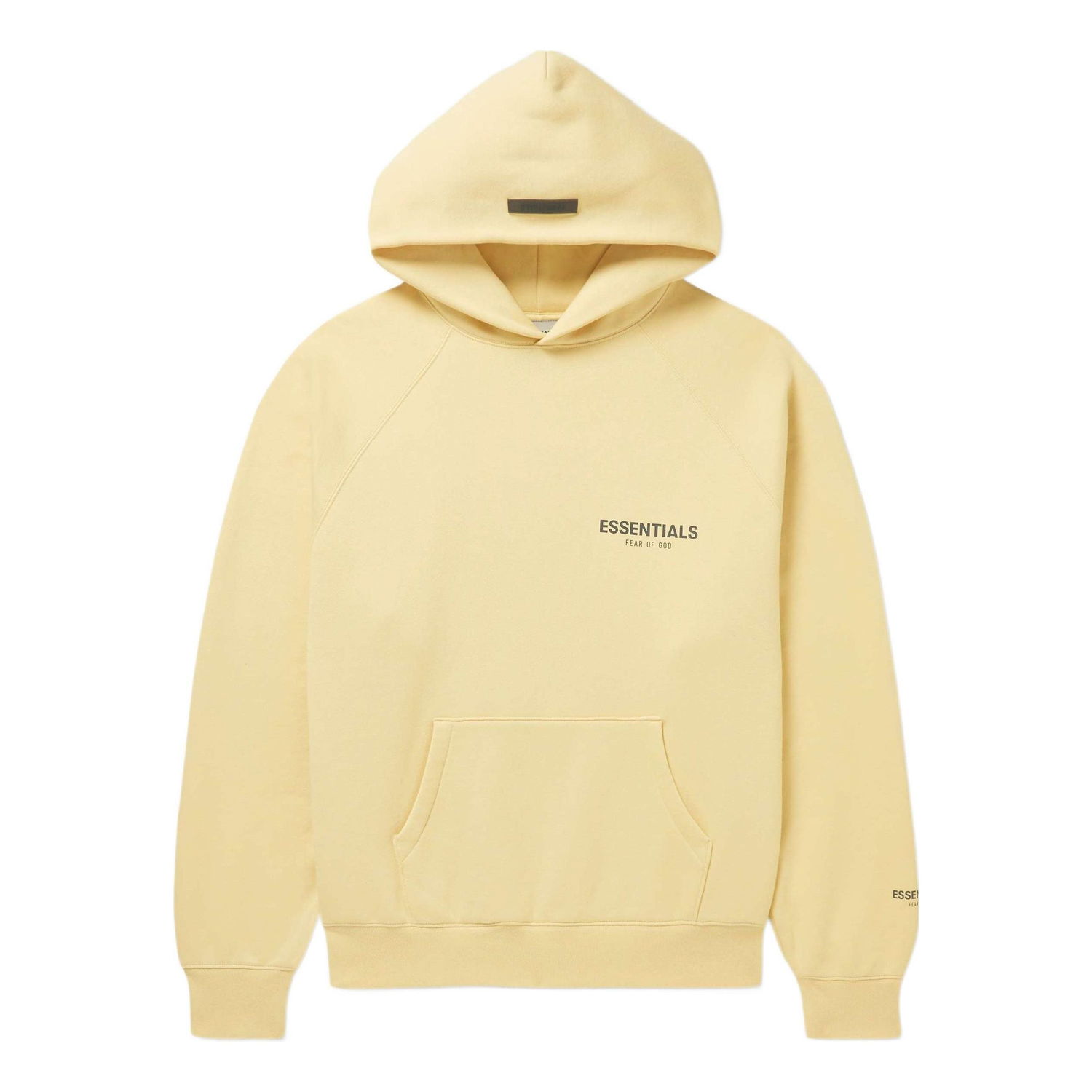 Mikina Fear of God Essentials Hoodie Žltá | FOG-SS22-008, 0