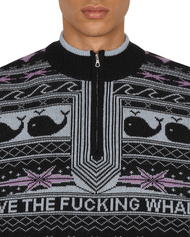 Sveter PHIPPS Save the Whales Sweater Čierna | X012MA2K0004 01001, 6