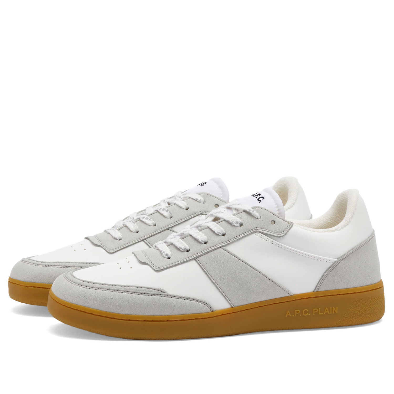 Tenisky a topánky A.P.C. Plain Sneaker Biela | PUABH-M56112-CAF, 0