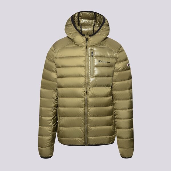 Bunda Champion Hooded Jacket Zelené | 219184GS554, 0
