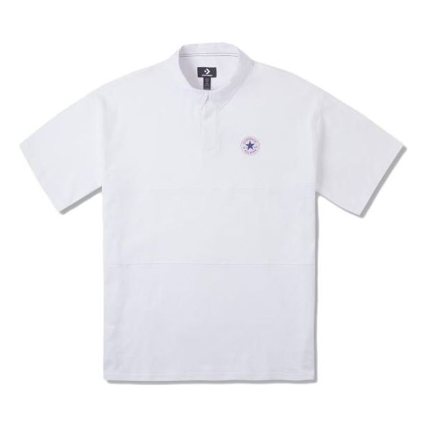 Polo tričko Converse Short Sleeve Rugby Shirt Biela | 10025227-A02
