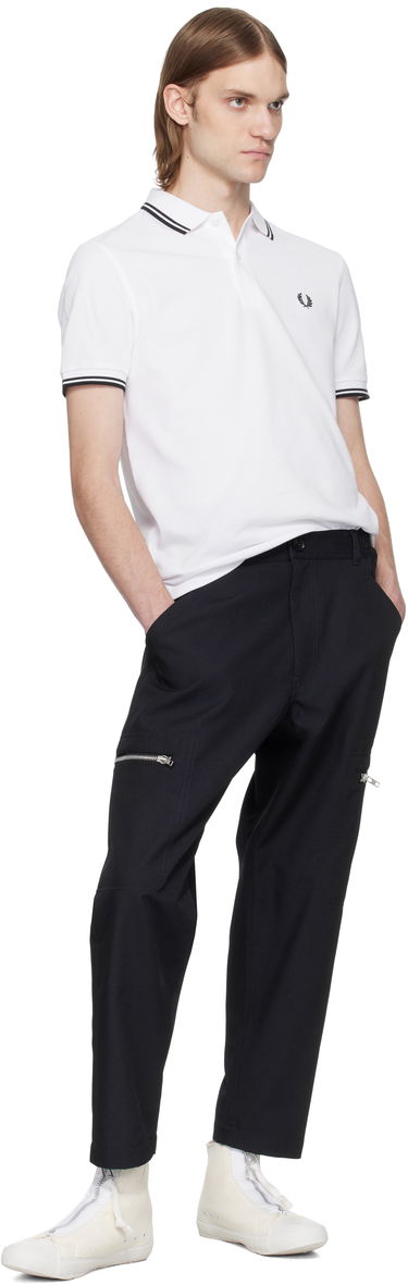 Polo tričko Comme des Garçons Comme des Garçons Shirt Fred Perry Edition 'Strong Will' Polo Biela | FO-T502-051, 3