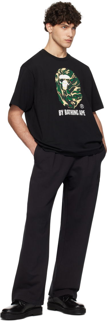 Tepláky BAPE Oversized Fit Garment Dye Sweatpants Čierna | 001PTK801308M, 3