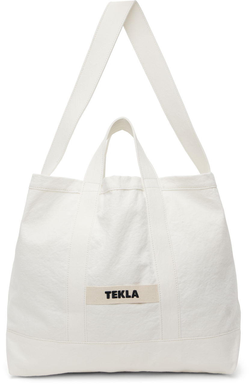 Tote bag TEKLA Beach Tote Biela | BB-WH