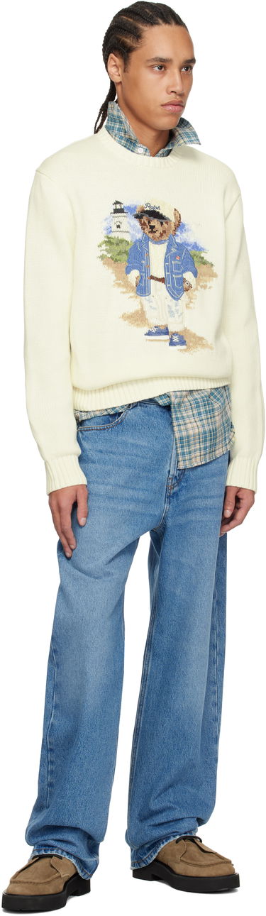 Sveter Polo by Ralph Lauren Ralph Lauren Polo Bear Sweater Žltá | 710964797001, 3