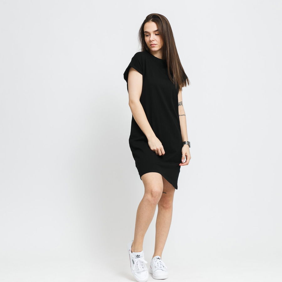 Šaty Urban Classics Turtle Extended Shoulder Dress Čierna | TB1910-black, 0