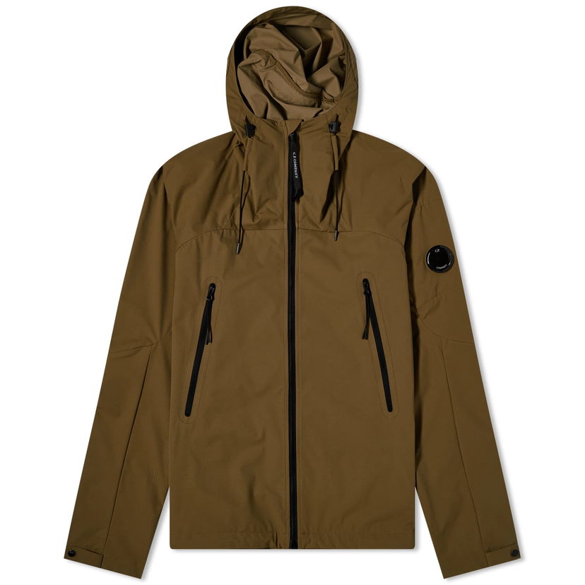 Bunda C.P. Company Pro-Tek Hooded Jacket Zelené | CMOW403A-004117A-683