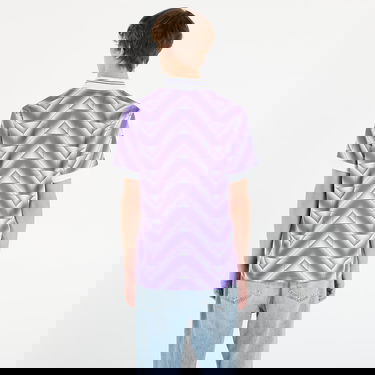 Dres adidas Originals Real Madrid Purple and White Geometric Pattern Football Jersey Fialová | JN3055, 2