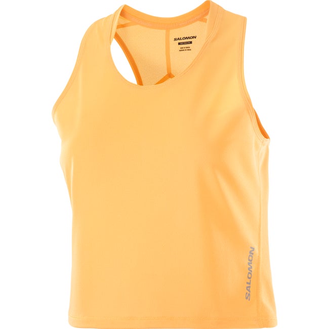 Tielko Salomon Aero Lightweight Training Tank Top Oranžová | LC2695600, 1