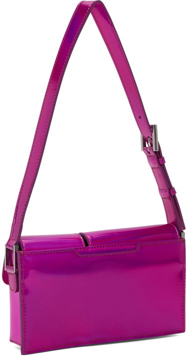 Kabelka BY FAR Double Pocket Metallic Shoulder Bag Ružová | 23PFBABYBOFCHIRLSMA, 2