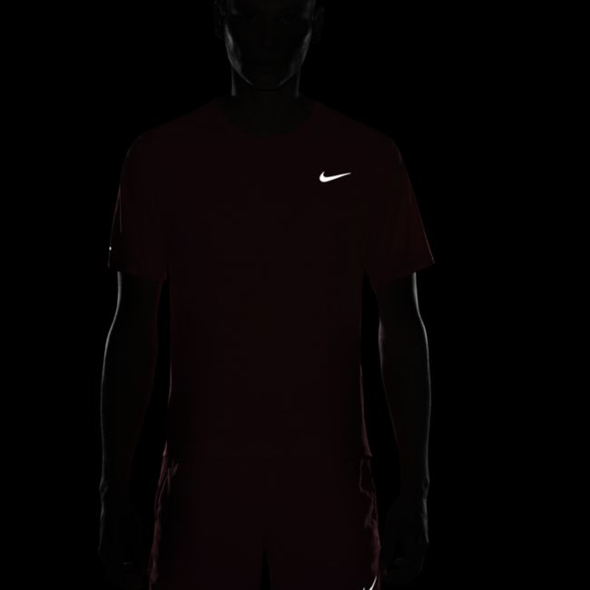 Tričko Nike Dri-FIT Miler Running Top Červená | CU5992-635, 1