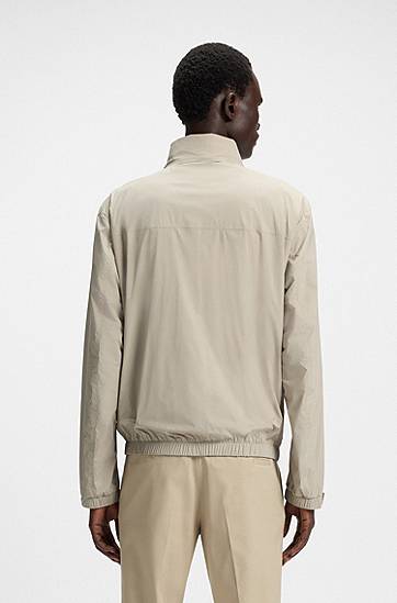 Vetrovka BOSS Packable Windbreaker Jacket Béžová | 50543510, 1